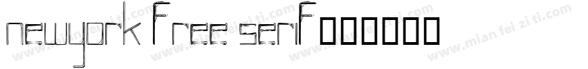 NewYork Free Serif字体转换